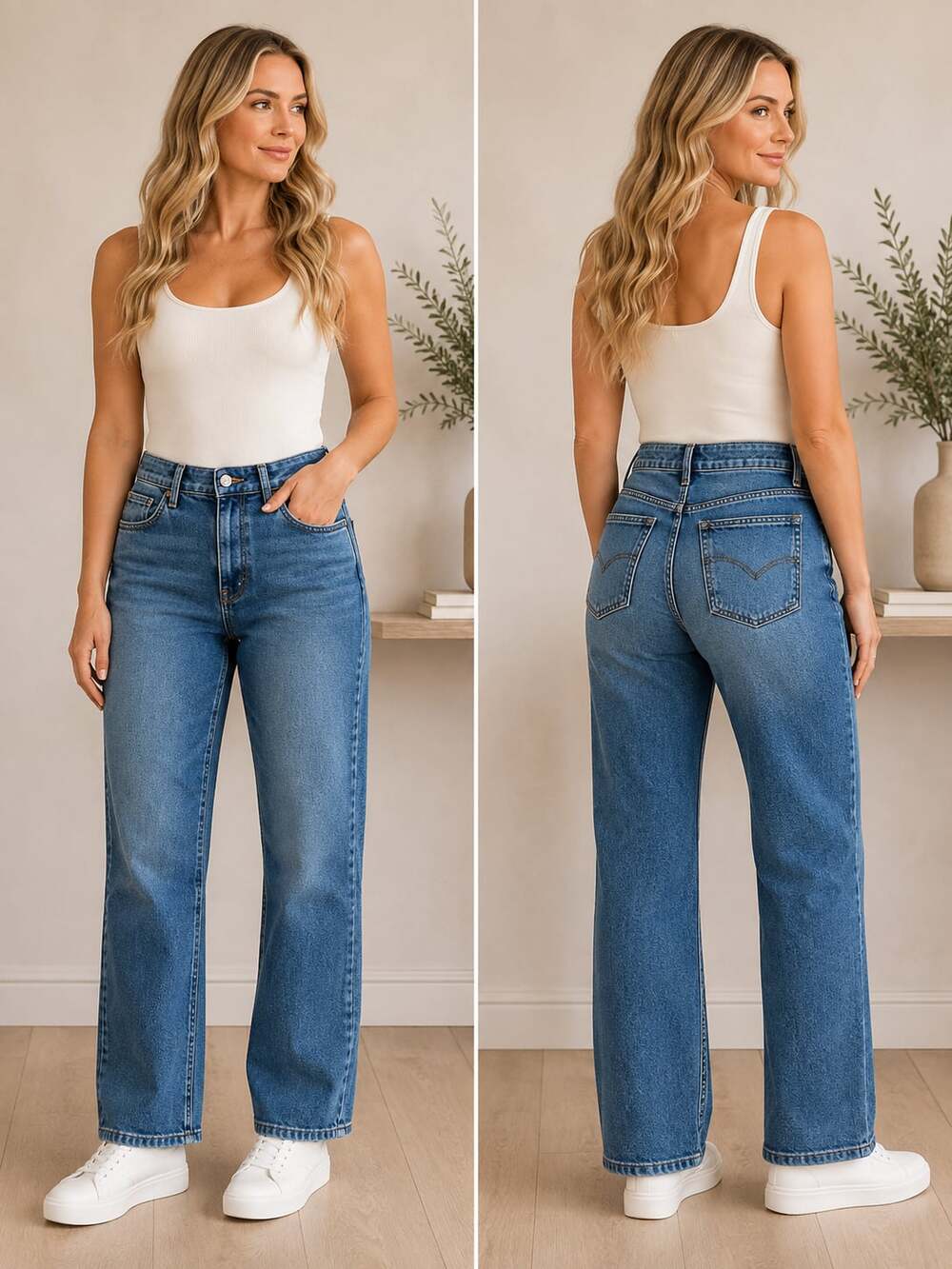 Levi’s ’94 Baggy Jeans Womens 31x31 High Rise Medium Wash Relaxed Denim